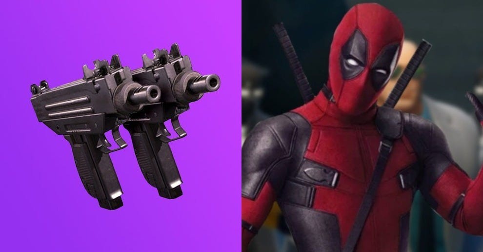 Deadpool Weapons Announced to Fortnite