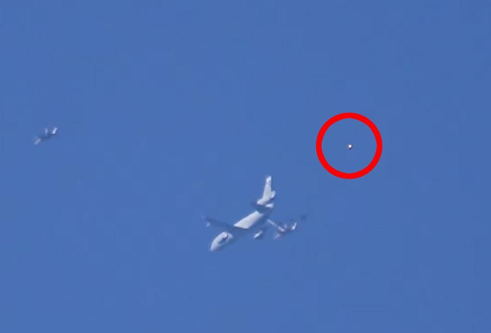 UFO Spotted Over Los Angeles Airport During President Joe Biden’s Visi