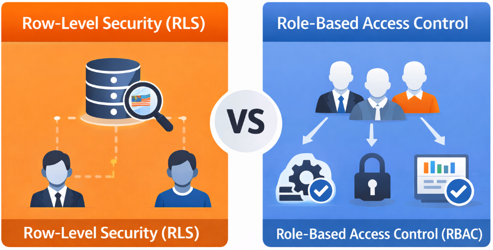 Row-Level Security vs Role-Based Access Control: The Data Security Duo Every Data Engineer Should…