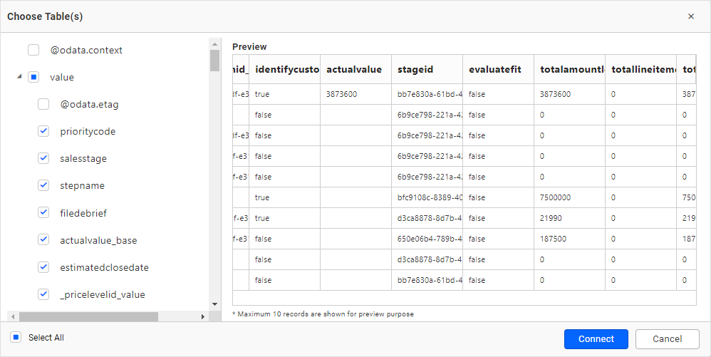 Raw Data Window