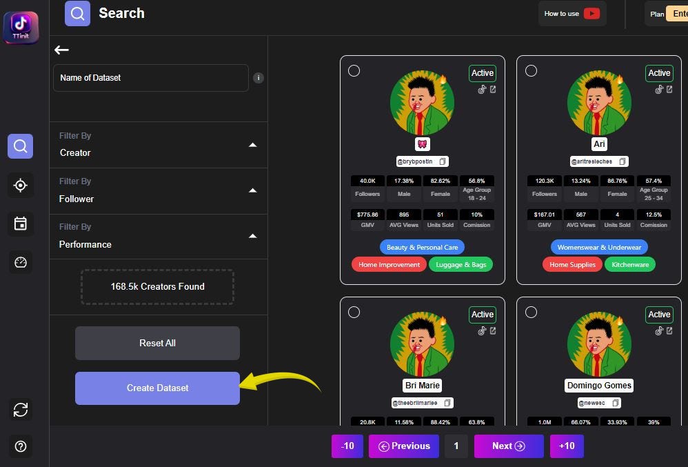 TTinit Target Collab Dataet