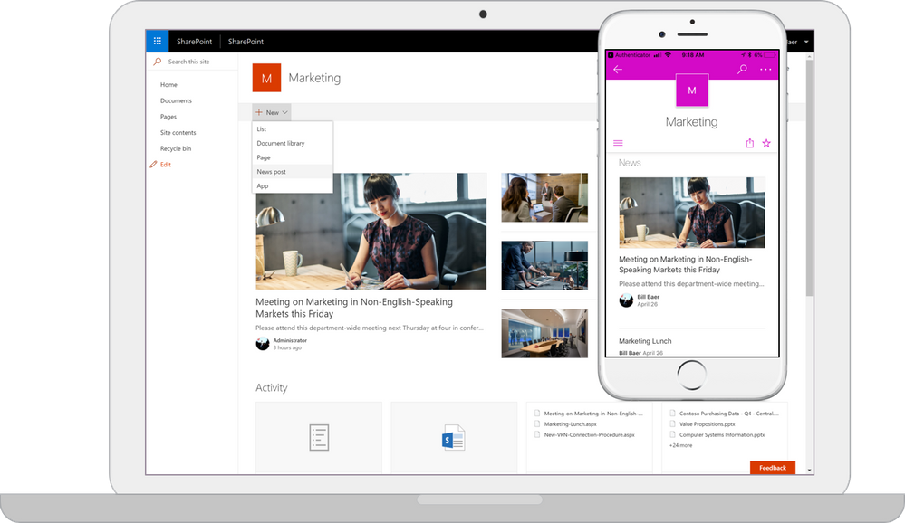 SharePoint is One of the 6 Best Confluence Alternatives For Team Collaboration in 2023. Image powered by Nimbus Platform