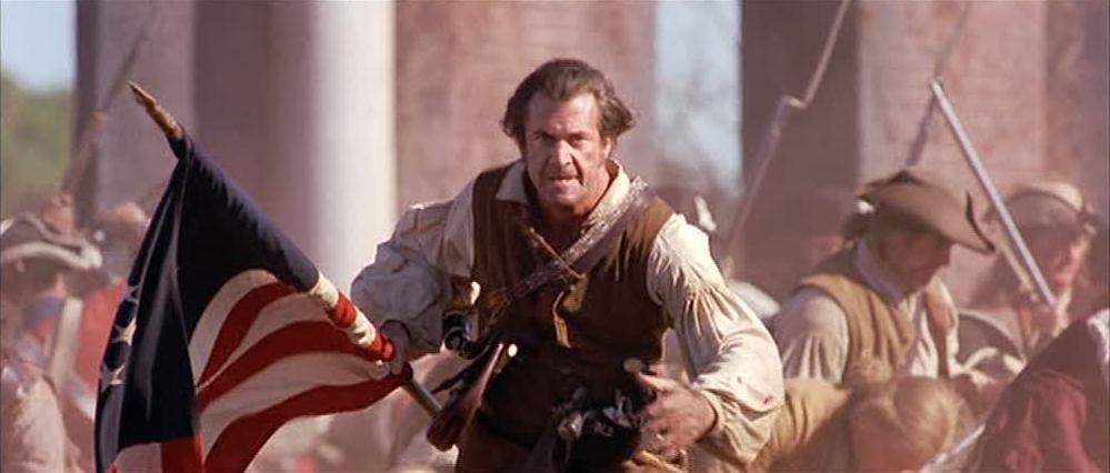 Mel Gibson in The Patriot