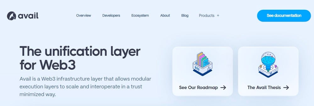 Avail: Revolutionizing Modular Blockchain in Web 3.0