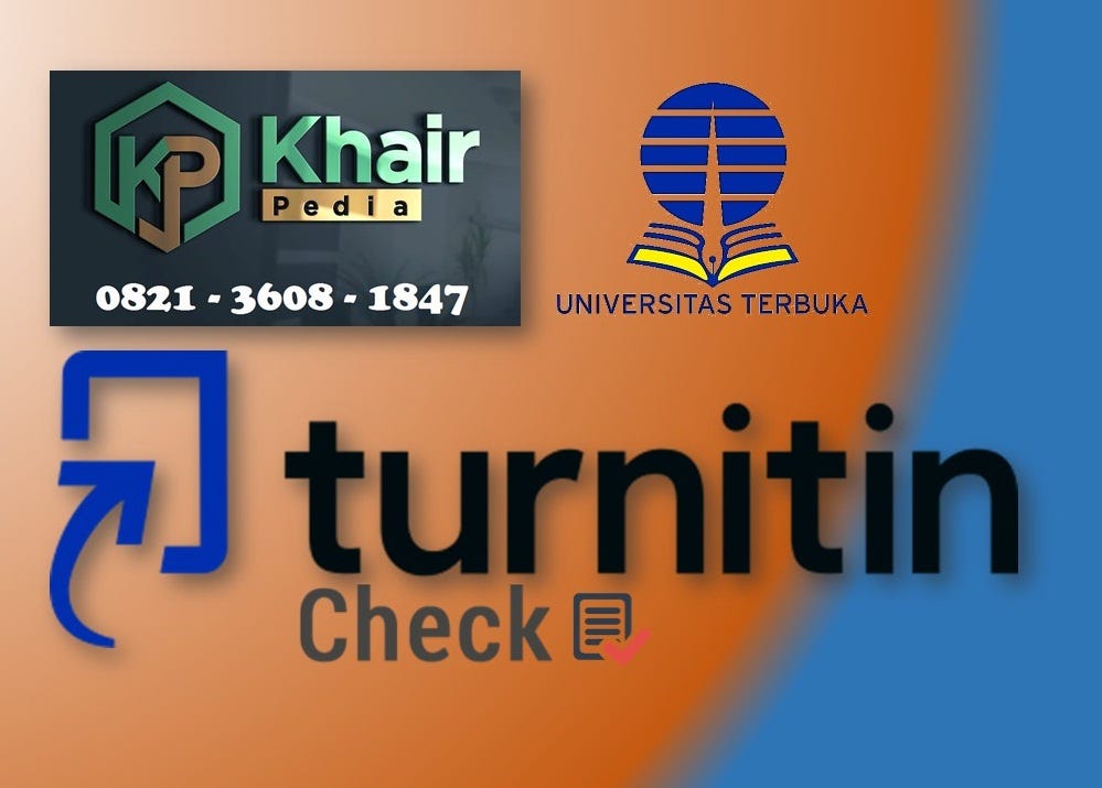 Cek Turnitin di UT | Universitas Terbuka