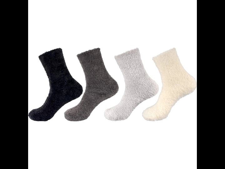 bamboomn-mens-extra-large-comfy-soft-warm-plush-slipper-bed-fuzzy-socks-assortment-a-4-pairs-size-me-1