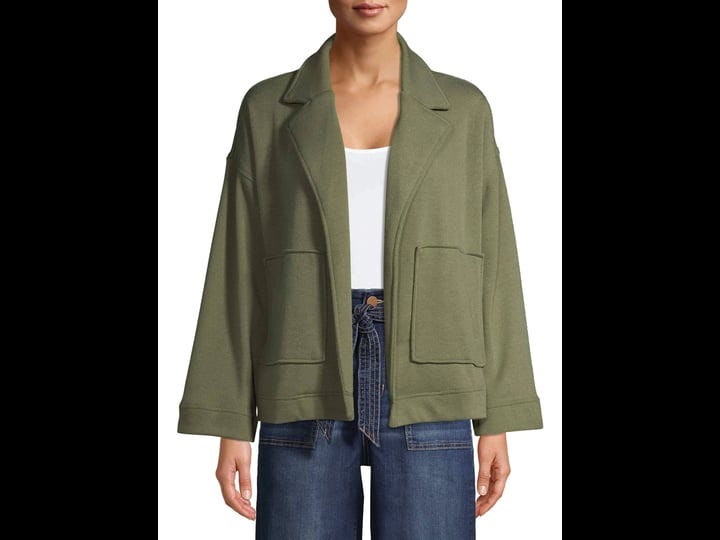 time-and-tru-womens-open-coatigan-size-xxl-green-1