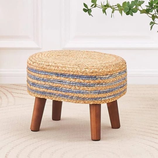 hand-weave-boho-ottomans-footstool-blue-1