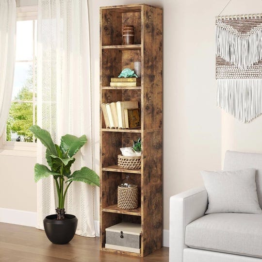 oneinmil-tall-narrow-bookshelf-6-tier-cube-display-rack-modern-corner-bookshelf-with-storage-space-s-1