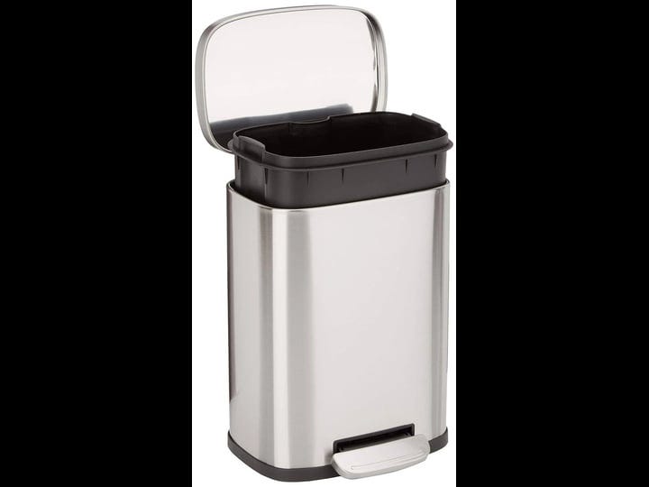 5-liter-1-3-gallon-soft-close-smudge-resistant-trash-can-with-foot-pedal-1