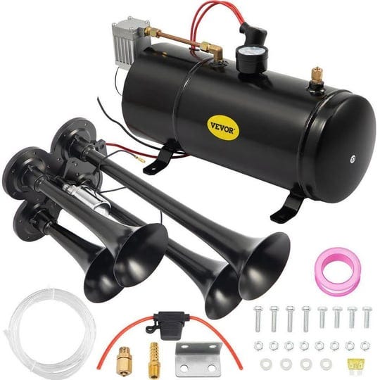 vevor-train-air-horns-kit-150db-air-compressor-tank-4-trumpet-super-loud-with-120-psi-12-volt-for-ve-1