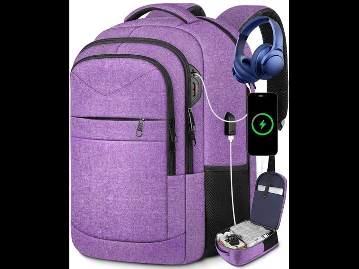 lapsouno-travel-laptop-backpack-multiple-pockets-17-3-inch-carry-on-purple-1