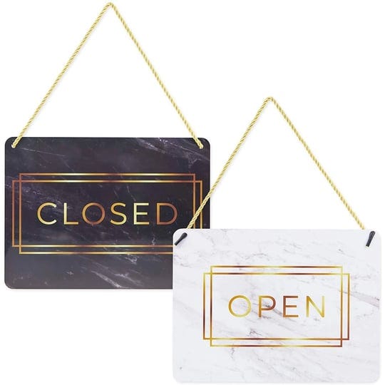 stockroom-plus-double-sided-open-and-closed-sign-for-businesses-marble-print-2-pack-1