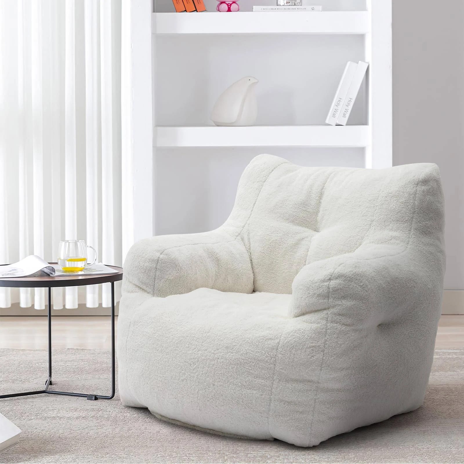 Soft Teddy Fluffy Large Bean Bag Chair | Image