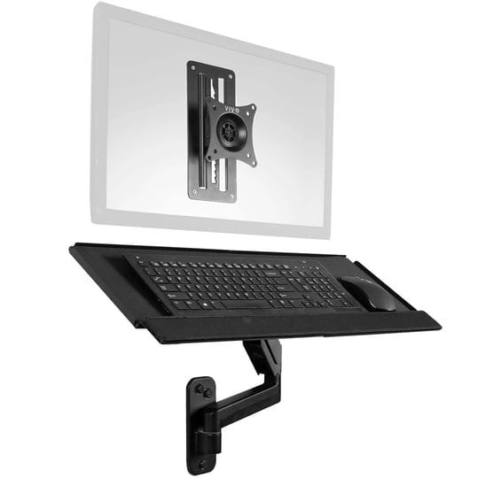 vivo-black-sit-stand-single-monitor-and-keyboard-tray-combo-wall-mount-height-adjustable-mount-vwkb1-1