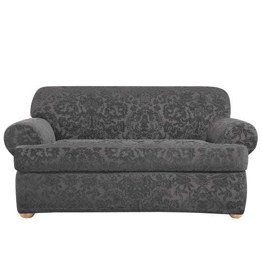 sure-fit-stretch-jacquard-damask-loveseat-t-cushion-slipcover-gray-1