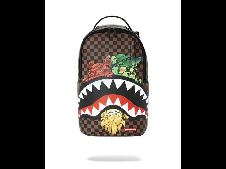 sprayground-backpack-sharks-in-paris-characters-sneakin-peekin-1