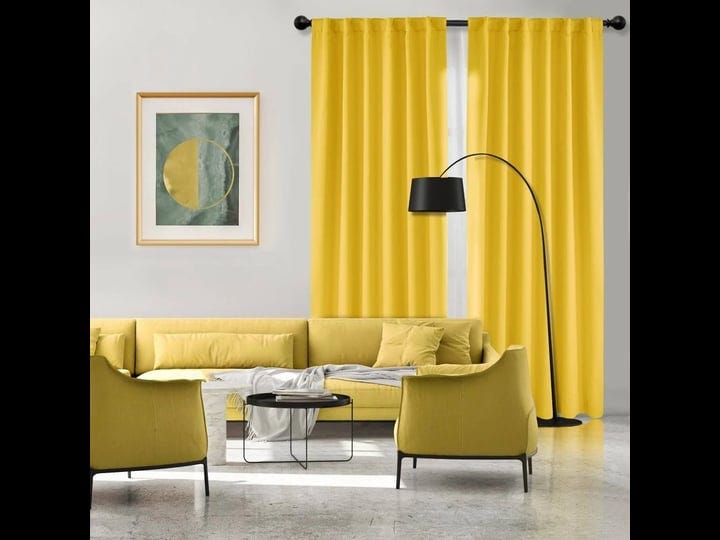 deconovo-rod-pocket-thermal-insulated-blackout-curtains-2-panels-lemon-yellow-52-x-84-1