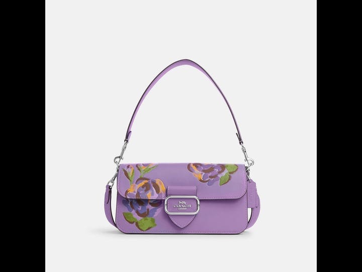 coach-outlet-morgan-shoulder-bag-with-rose-print-purple-one-size-1