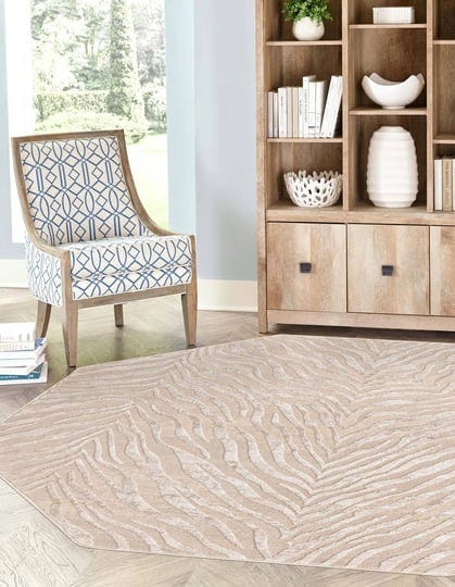 finsbury-5-ft-octagon-ivory-beige-abstract-animal-print-area-rug-1