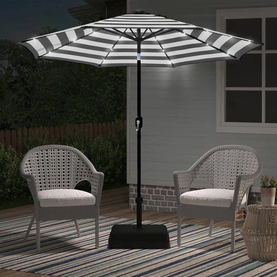 abble-9-feet-crank-tilt-lighted-patio-umbrella-black-white-stripe-1