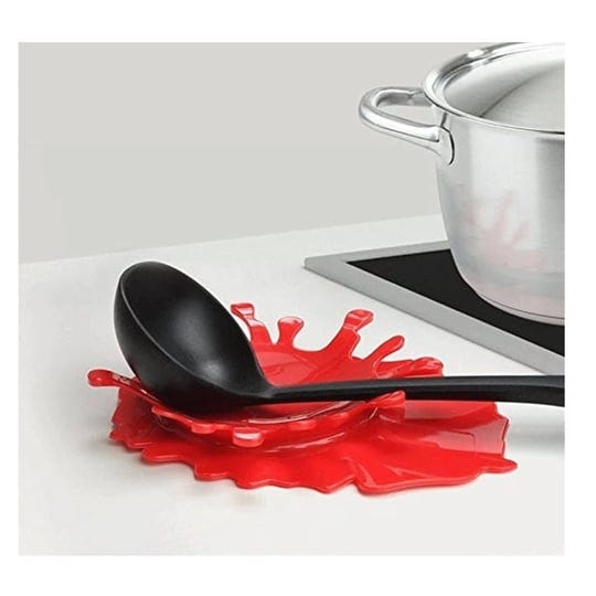hueagury-spoon-rest-holder-silicone-ketchup-shape-holders-splash-spoon-rest-by-mustard-kitchen-cooki-1