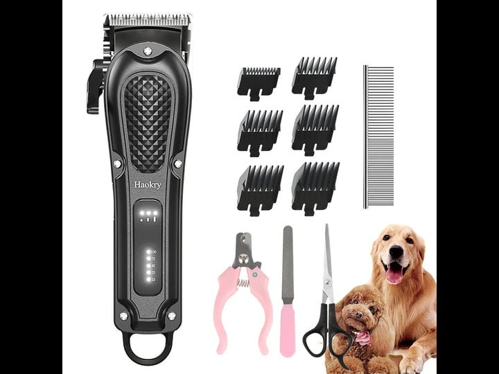 haokry-dog-clippers-for-grooming-low-noise-rechargeable-dog-grooming-kits-cordless-pet-grooming-tool-1