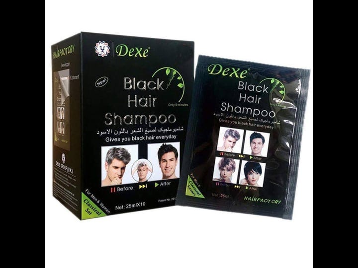 ecofan-10-pcs-dexe-black-hair-shampoo-instant-hair-dye-for-men-women-black-color-simple-to-use-hair--1