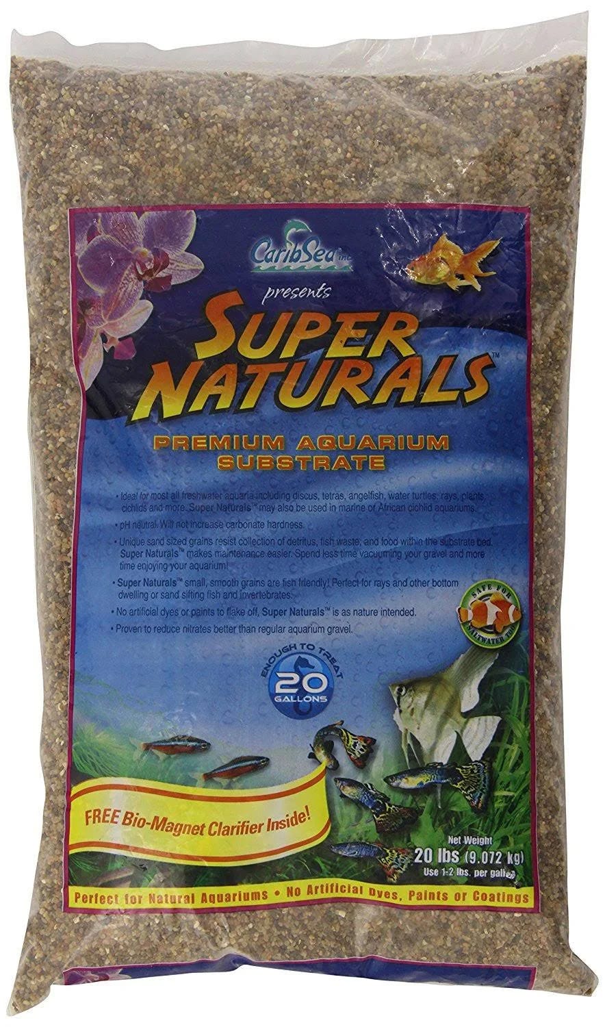 Safe Aquarium Sand with Natural Grain Size and Eco-system | Image