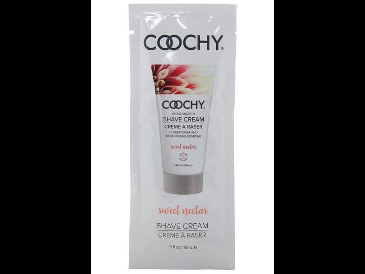 coochy-shave-cream-sweet-nectar-15ml-foil-1