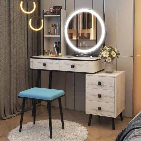 lvsomt-vanity-desk-with-3-color-lighted-mirror-makeup-vanity-table-with-lights-charging-station-vani-1