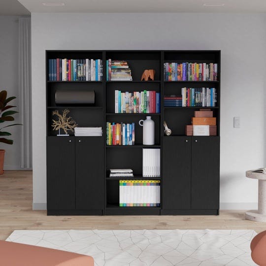 fm-furniture-acoma-3-piece-living-room-set-black-engineered-wood-1