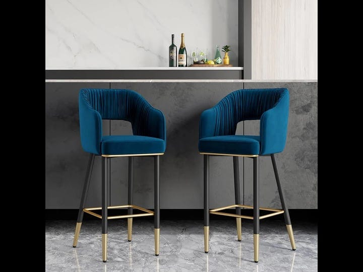 modern-blue-velvet-counter-height-bar-stool-with-back-metal-footrest-1