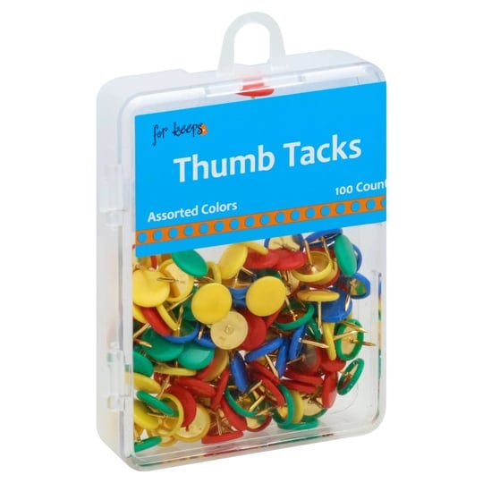 for-keeps-thumb-tacks-assorted-colors-100-tacks-1