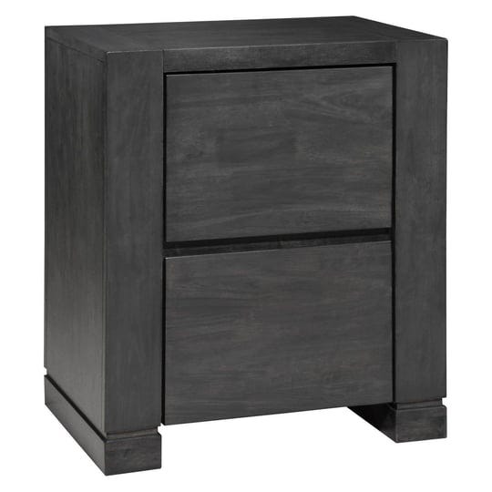 coaster-lorenzo-2-drawer-nightstand-dark-grey-1