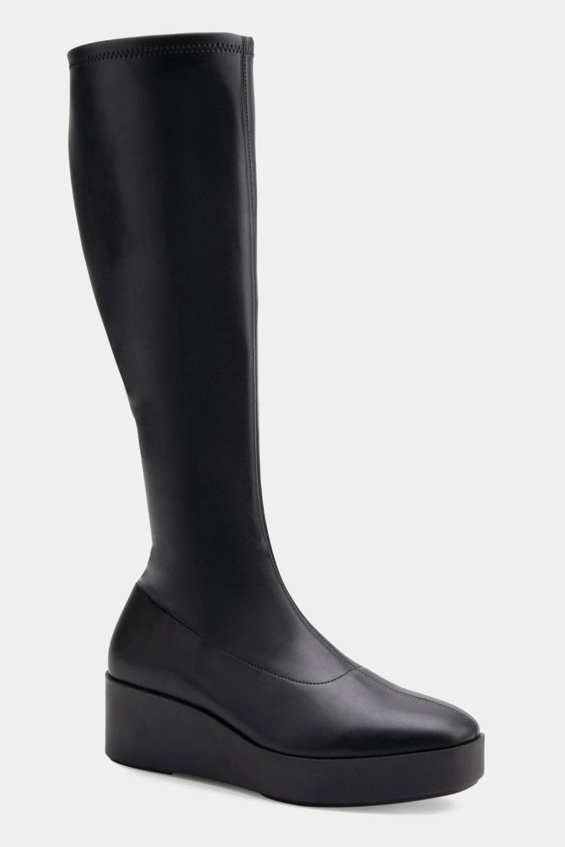 Comfortable Chunky Platform Wedge Boot for Stylish Women | Image