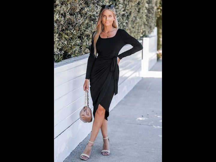 cupshe-onyx-belted-wrap-midi-dress-blackxs-1