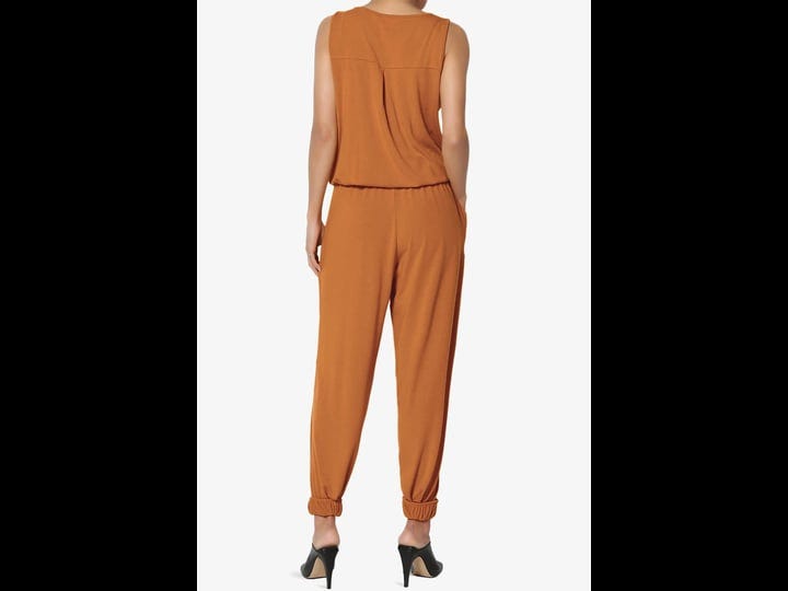 themogan-womens-casual-sleeveless-button-up-scoop-neck-tapered-leg-knit-jogger-jumpsuit-size-medium--1