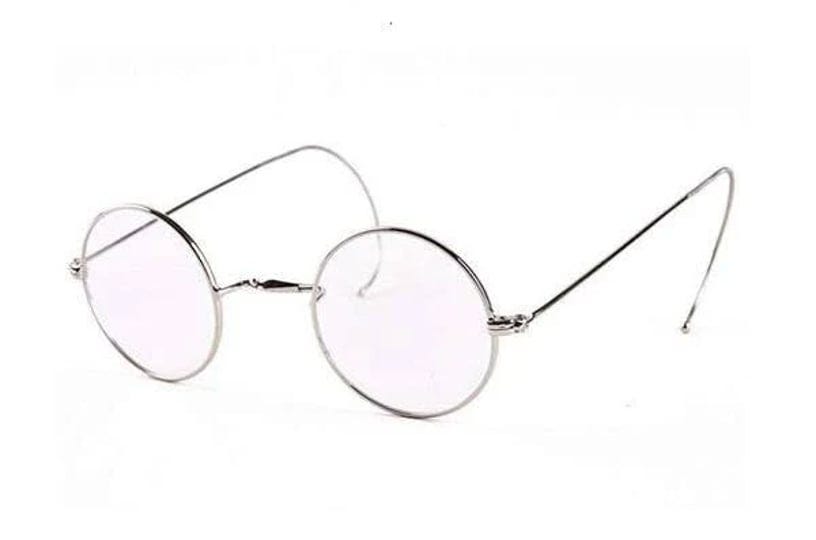 vintage-round-optical-wire-rim-eyeglasses-metal-frame-with-cable-temples-wrap-around-ears-1