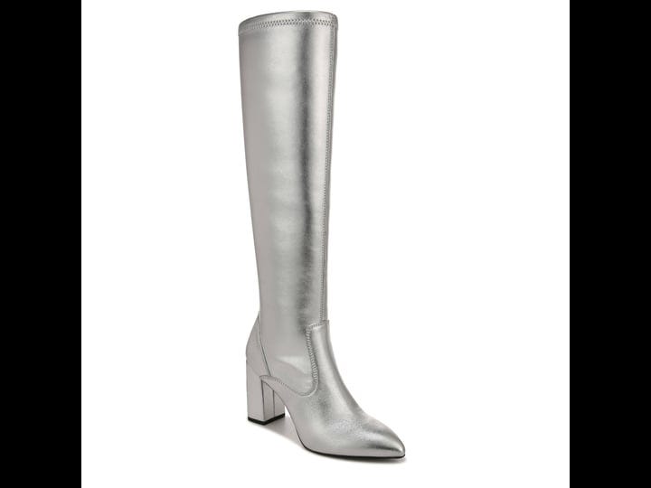 franco-sarto-katherine-knee-high-boots-silver-faux-leather-1