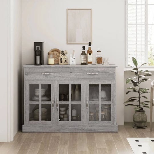 homfa-buffet-server-cupboard-kitchen-sideboard-cabinet-with-3-doors-and-2-drawers-for-dining-room-sl-1