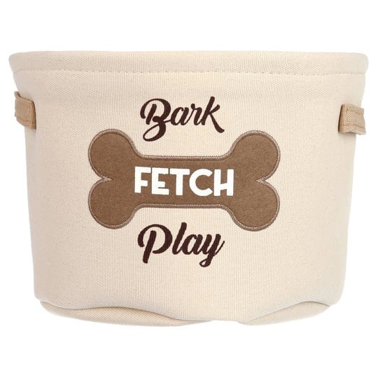 posh-paws-pet-storage-bin-canvas-toy-bin-bark-fetch-play-brown-1