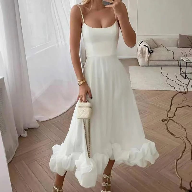 Gorgeous White Graduation Dress for Women | Image