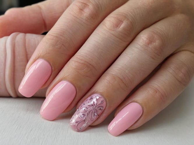 Pink-Acrylic-Nails-1