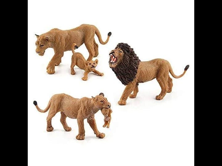 warmtree-simulated-wild-animals-model-realistic-plastic-animal-action-figure-for-collection-lions-fa-1