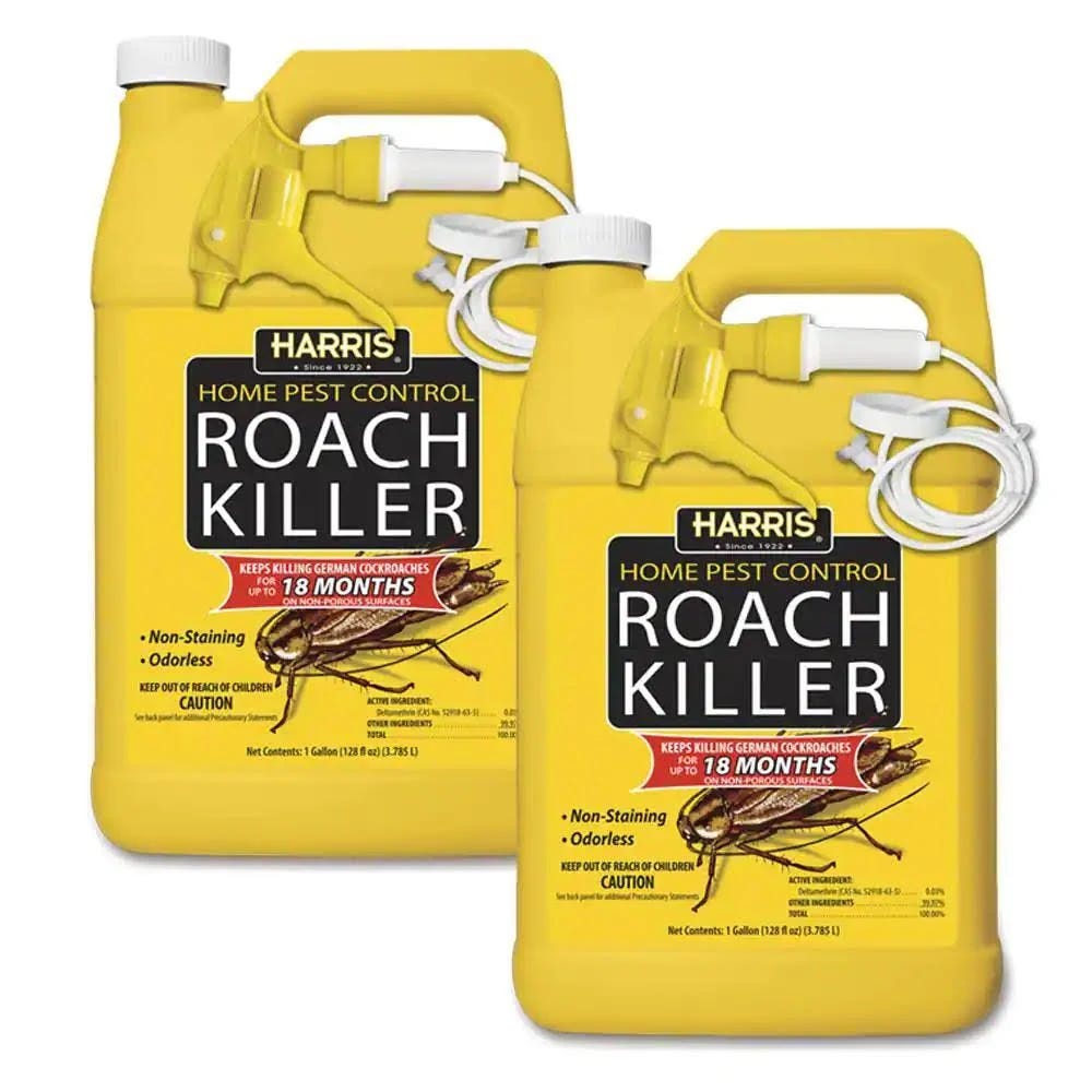 Harris Roach Killer Spray (2-Pack) - Odorless Formula for Pest Control | Image