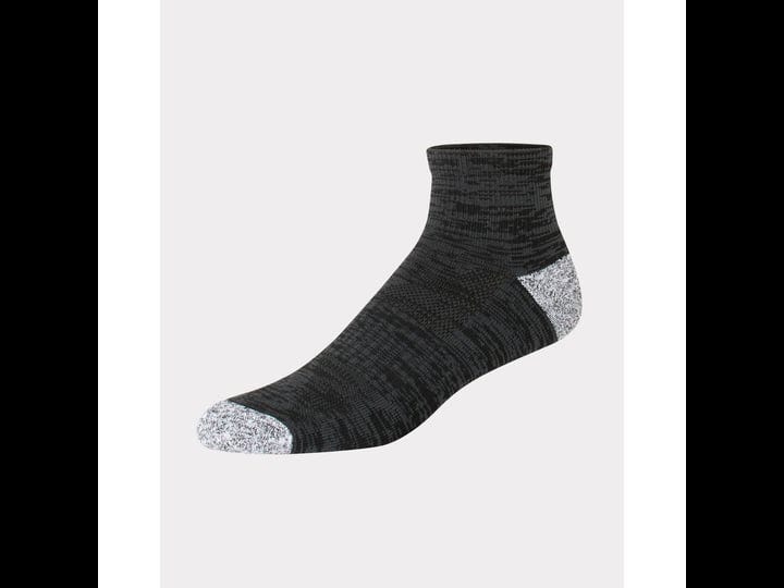 hanes-premium-mens-performance-filament-ankle-socks-6pk-charcoal-gray-6-13