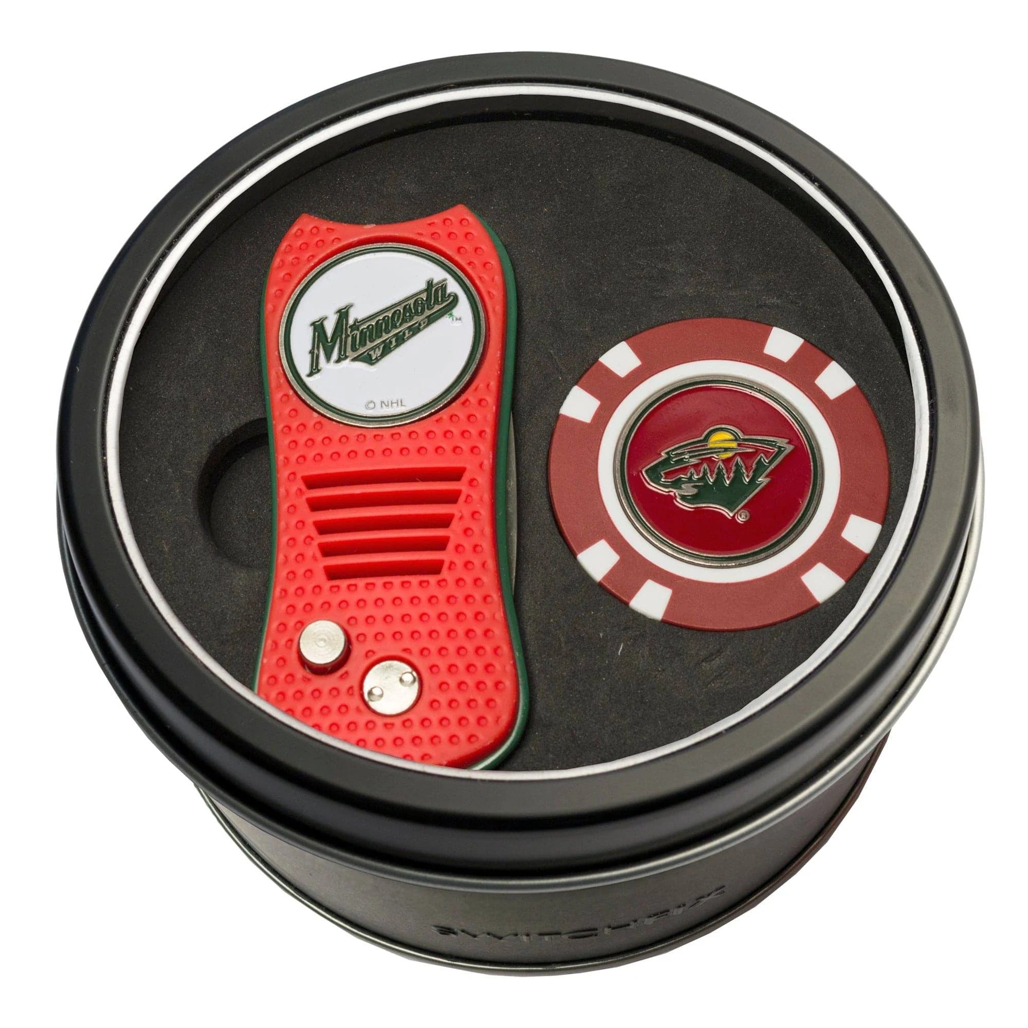 Minnesota Wild Switchfix Divot Tool & Golf Chip Set | Image