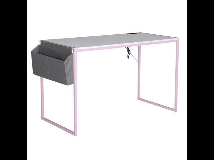 jjs-48-home-office-metal-computer-desk-with-storage-bag-usb-hub-in-pink-1