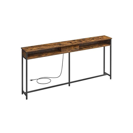 vasagle-70-9-inch-narrow-console-table-rustic-brown-black-1